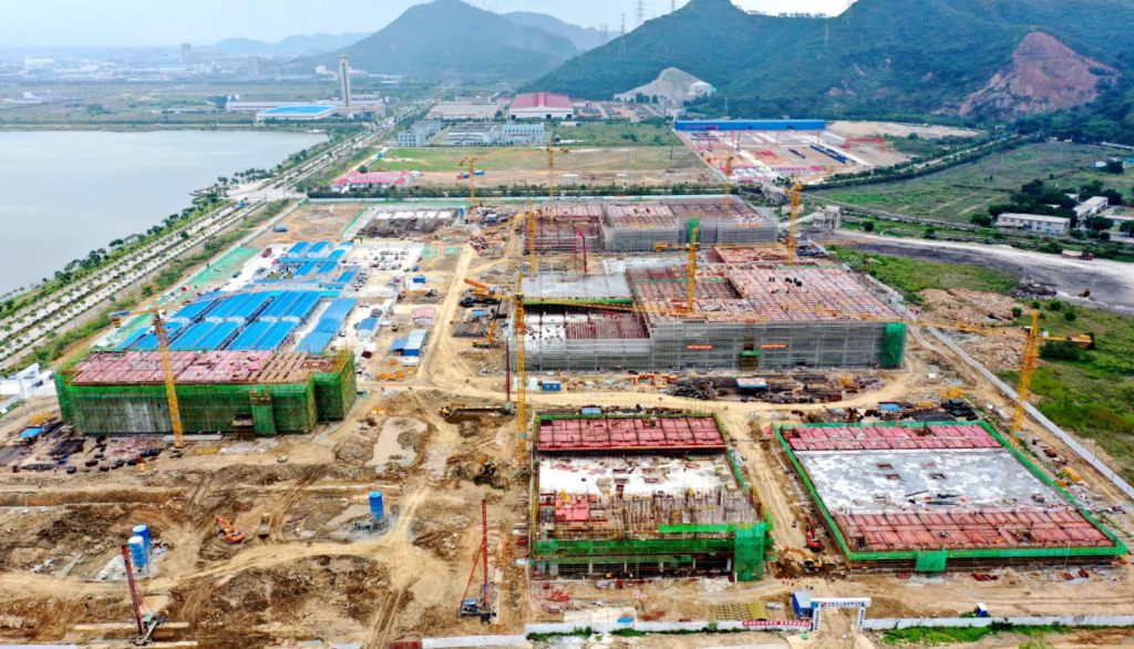 Chairman Liu inspected the construction of Zhuhai Gaolangang Base Project