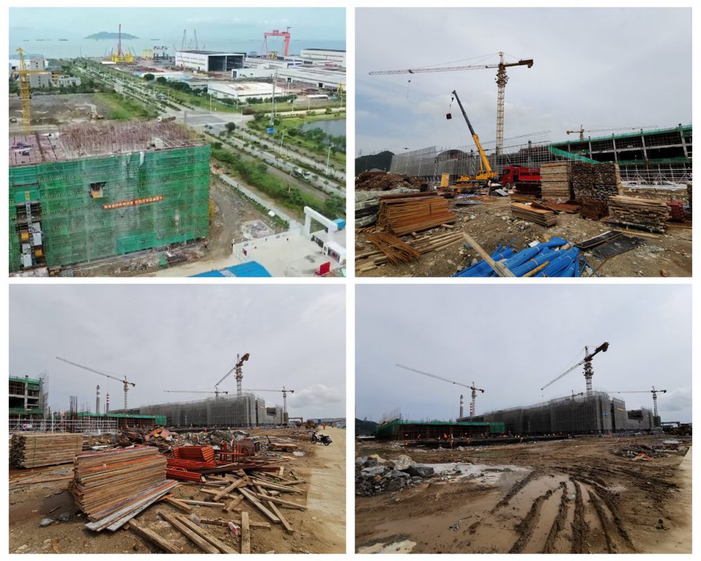 CEO liu inspected the construction of Kinwong zhuhai gaolan base  (2)