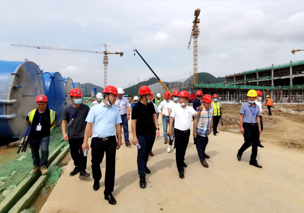 CEO liu inspected the construction of Kinwong zhuhai gaolan base  (2)