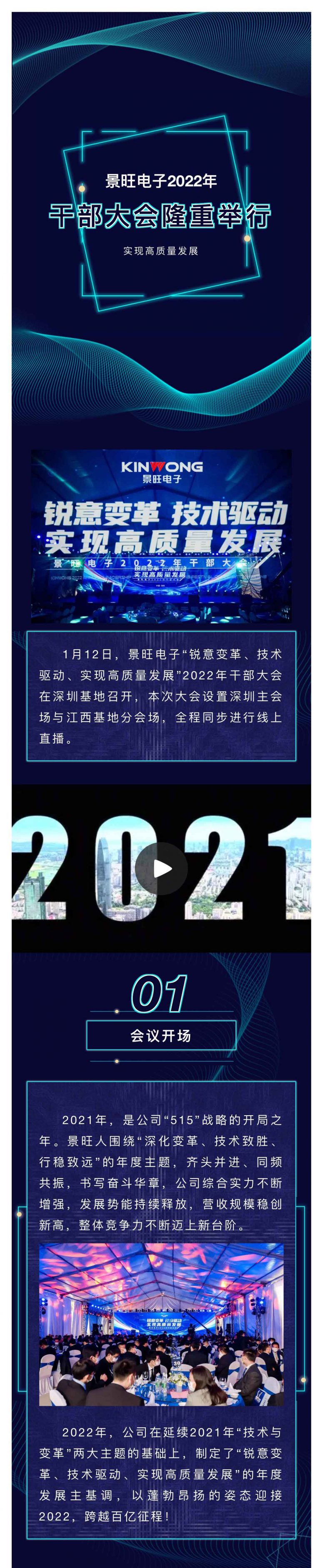 公司2022年干部大会隆重召开！